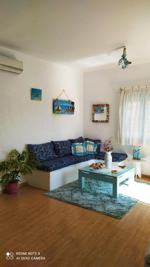 Апартаменти Socrates Sea View Kampos Marathokampou Екстер'єр фото